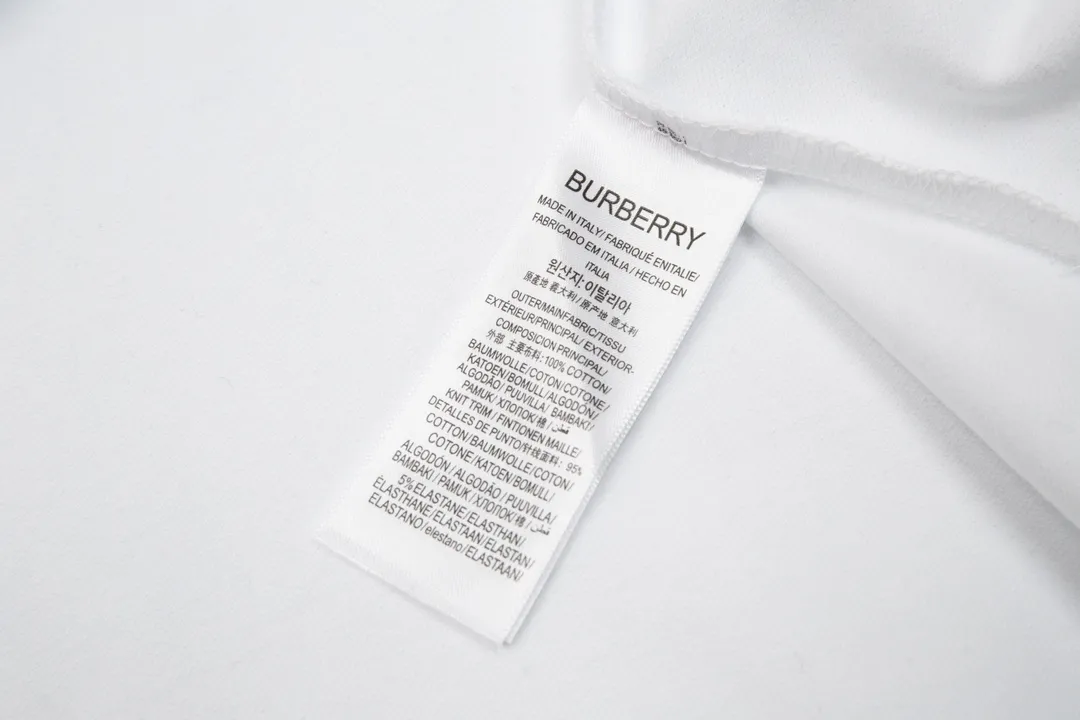 Burberry/ New Arrival Polo ！ ， polo ，Classic ， Versatile ， ， ！， ， Breathable， ， ， ， ， Premium ！M-3XL :White
